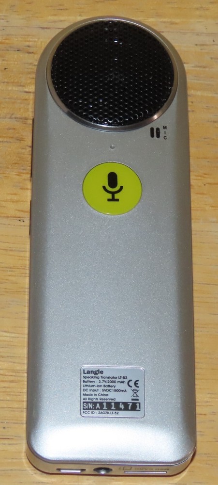 Comet Langie LT-52 52 Language ​​Portable Electronic Translator MINT!
