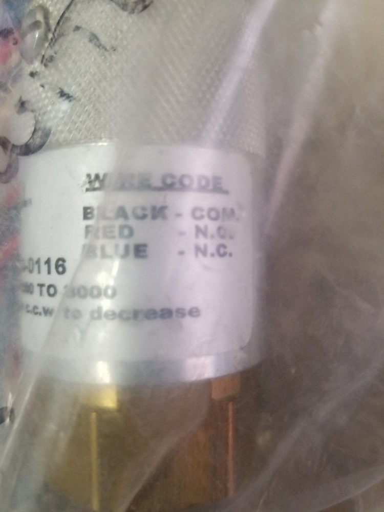 HEIL Pressure Switch 063-0116