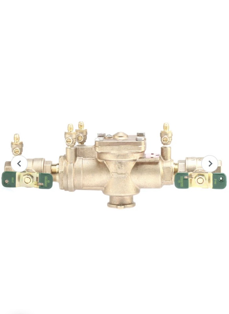 Watts LF009M2-QT-FS Reduced Pressure Zone Assembly