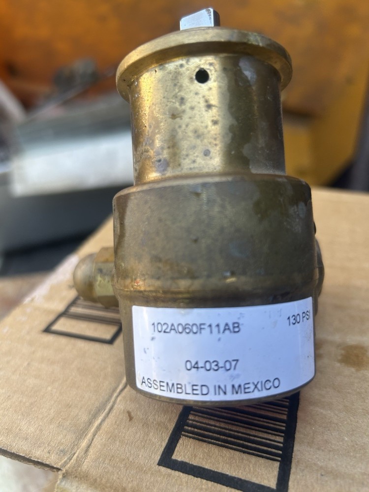 Procon 102A060F11AB 130psi Pump, Rotary Vane, Brass