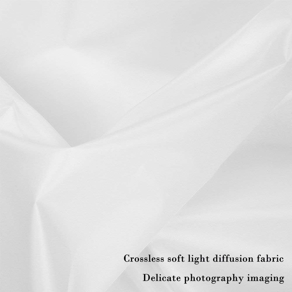 Meking Light Diffuser Diffusion Fabric 2 Yard X 67 Inch /2 X 1.7 Meters Nylon Si