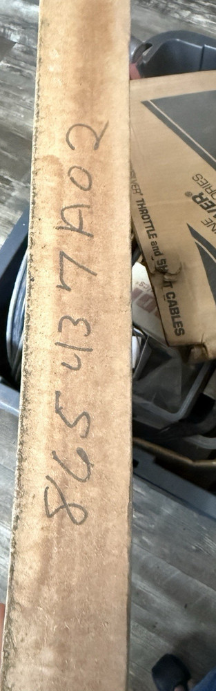 NOS Mercury Quicksilver 865437A02 Shift Cable Assembly