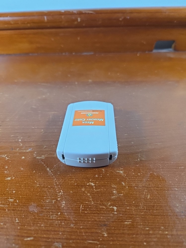 Sega Dreamcast Performance Mega Memory Card Untested