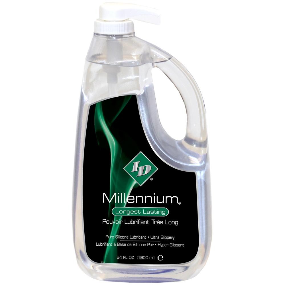 ID Millenium Lubricant - 64 fl oz Pump Bottle Silicone Lube