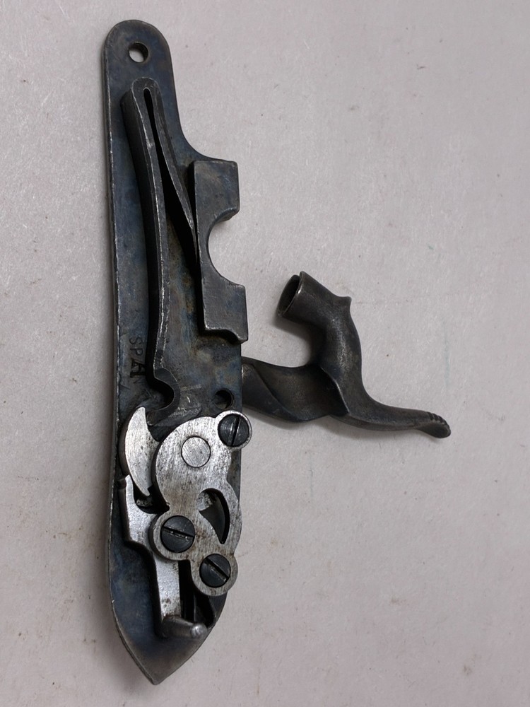 CVA Percussion Lock made in Spain, in working order w/trigger pull adjustment