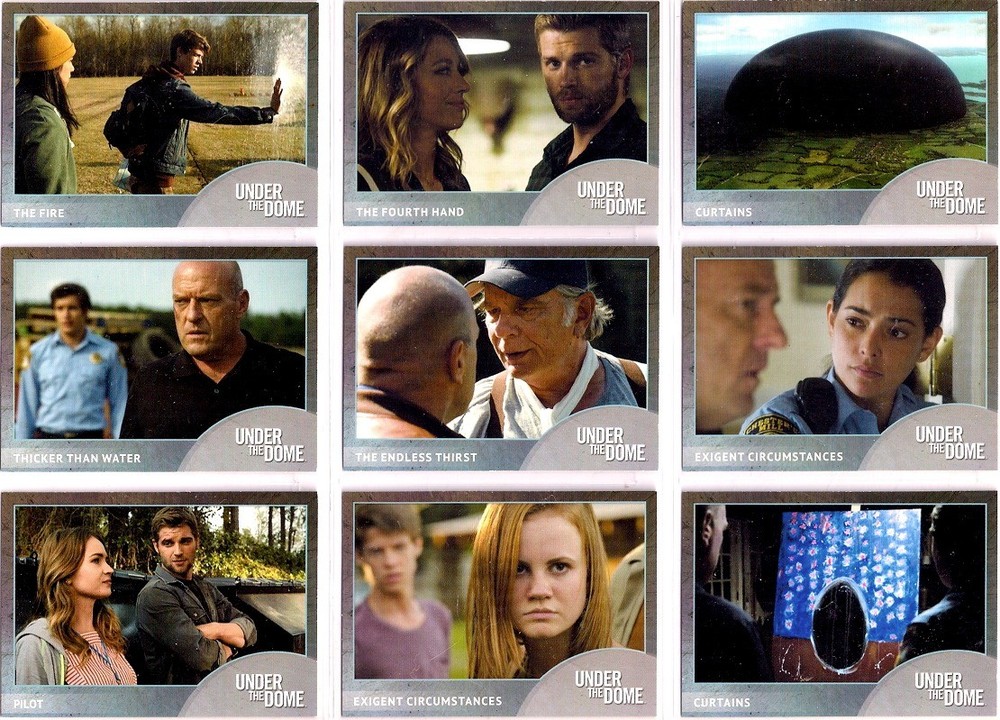 2014 UNDER THE DOME COMPLETE BASIC TRADING CARD SET