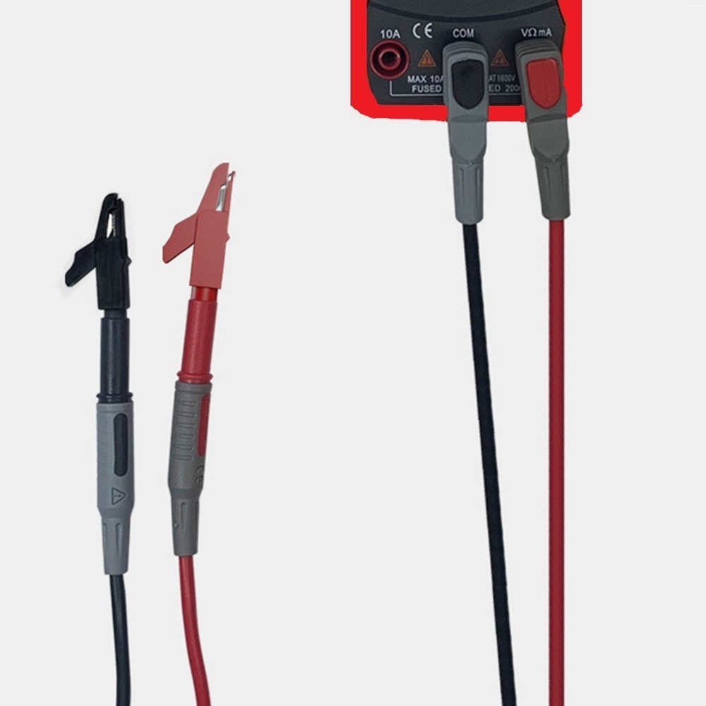 10PC High Conductivity Crocodile Clips with Insulation for Safe Electrical Use