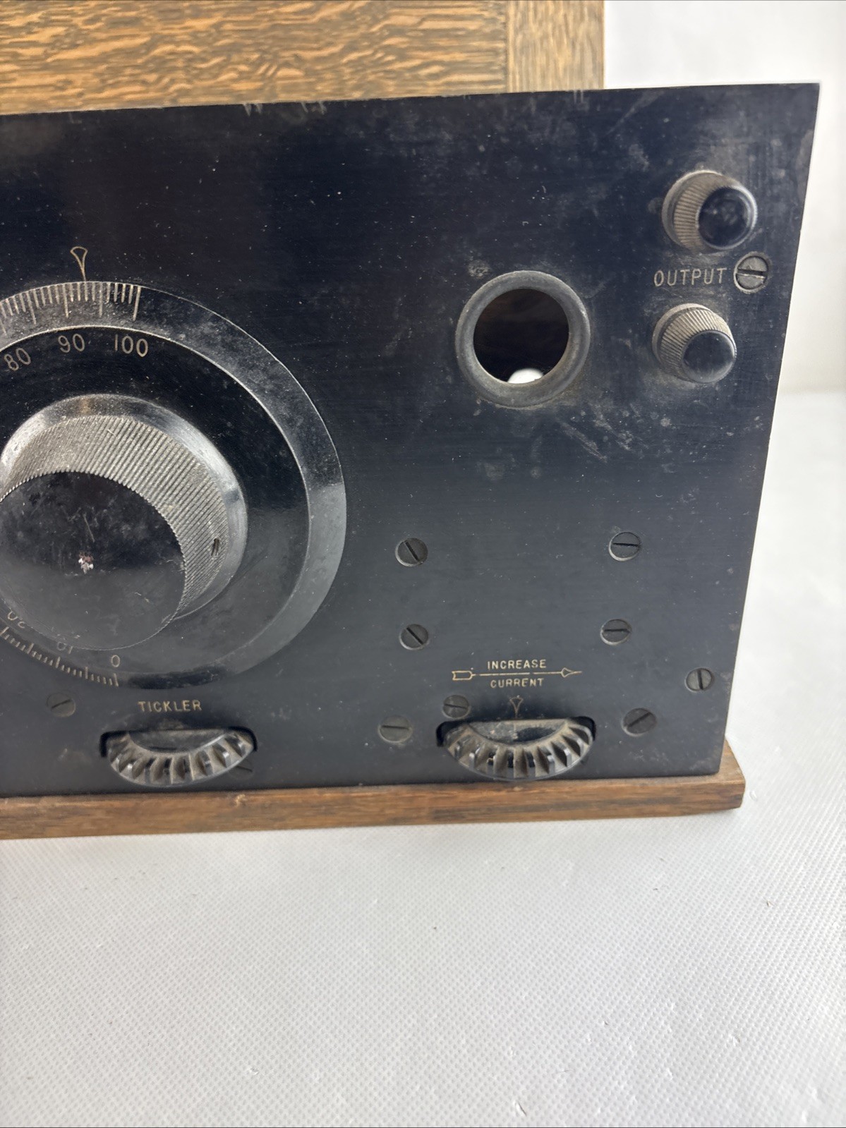 Grebe Model CR-5 radio for parts, used untested, free shipping
