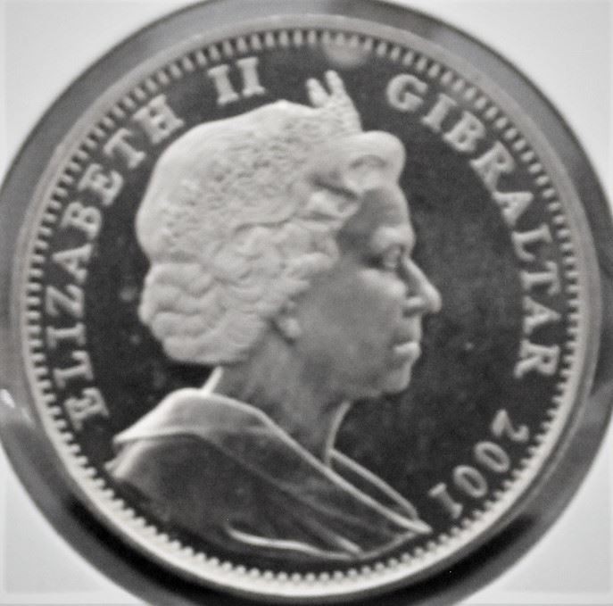 2001 GIBRALTAR 1 ROYAL "CHERUB DANCING"
