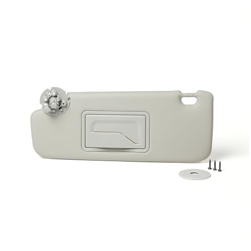 Driver Left Side Sun Visor Without Light Compatible with Chevy Cruze LEFT SIDE