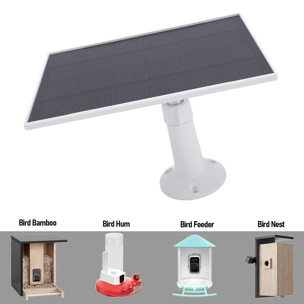 8W Solar Panel For Bird Feeder Camera RDJS ZFTQ
