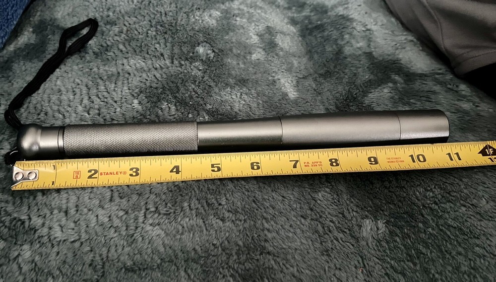 LED Multi Function 3 Mode Baseball Stick Aluminum Alloy Flashlight 11” SEE VIDEO