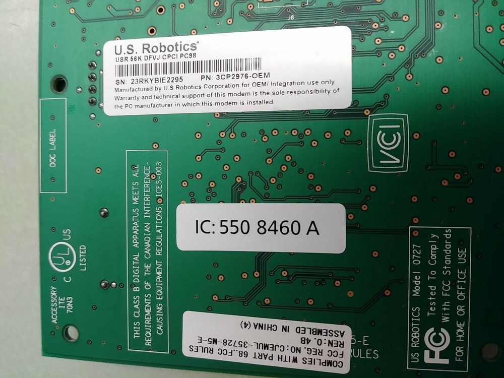 3CP2976-OEM US Robotics Modem