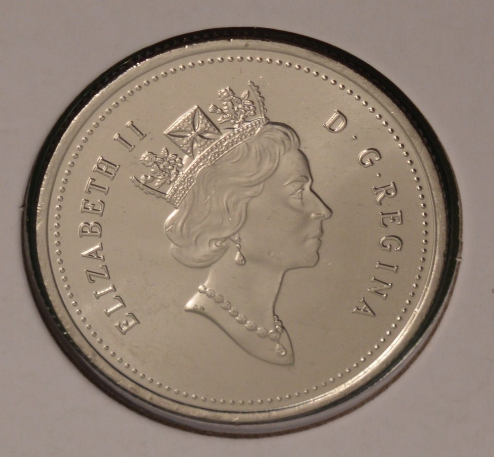 1996 Canada 25 Cents - 25cent - Uncirculated