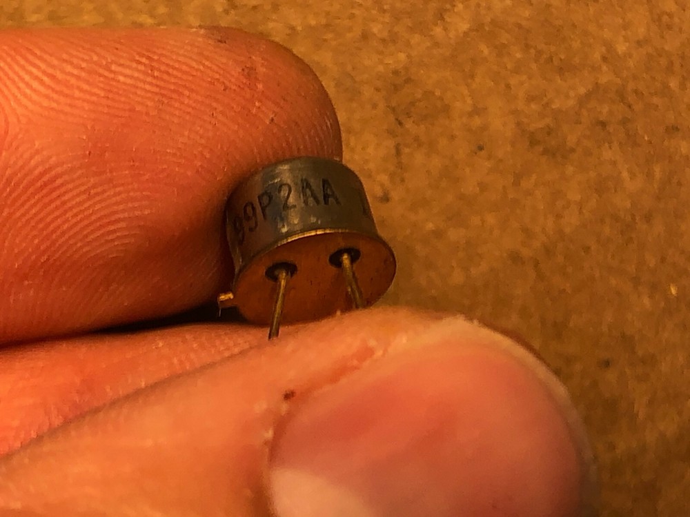 Original 1970 ITT 99P2AA transistor for Amplifier Used Pull (2 available)