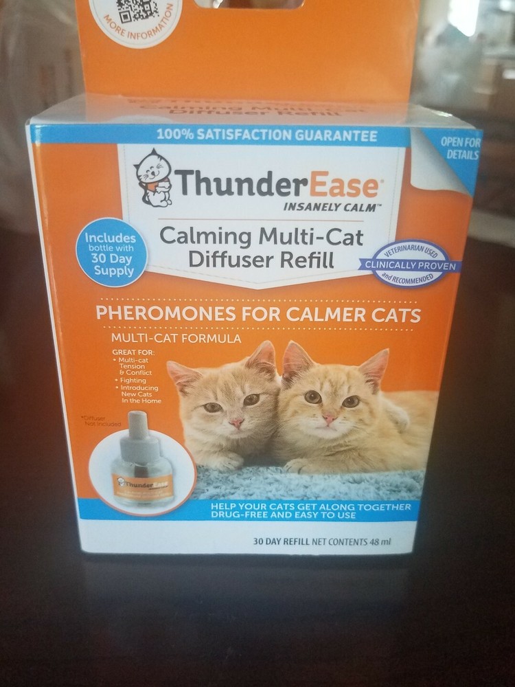 ThunderEase Multicat Calming Pheromone Diffuser Refill