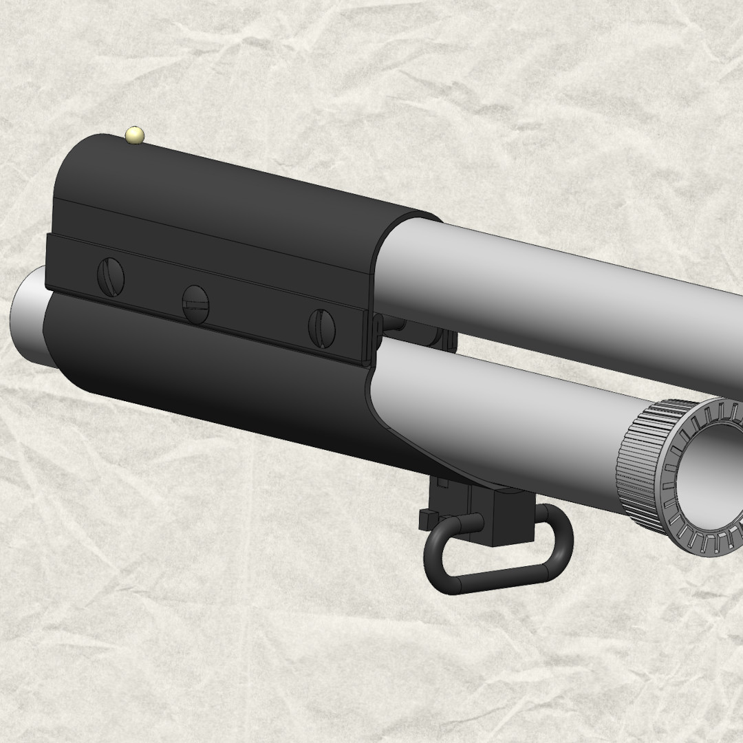 Remington 870 - Bayonet Adapter (Ohio National Guard version) - reproduction