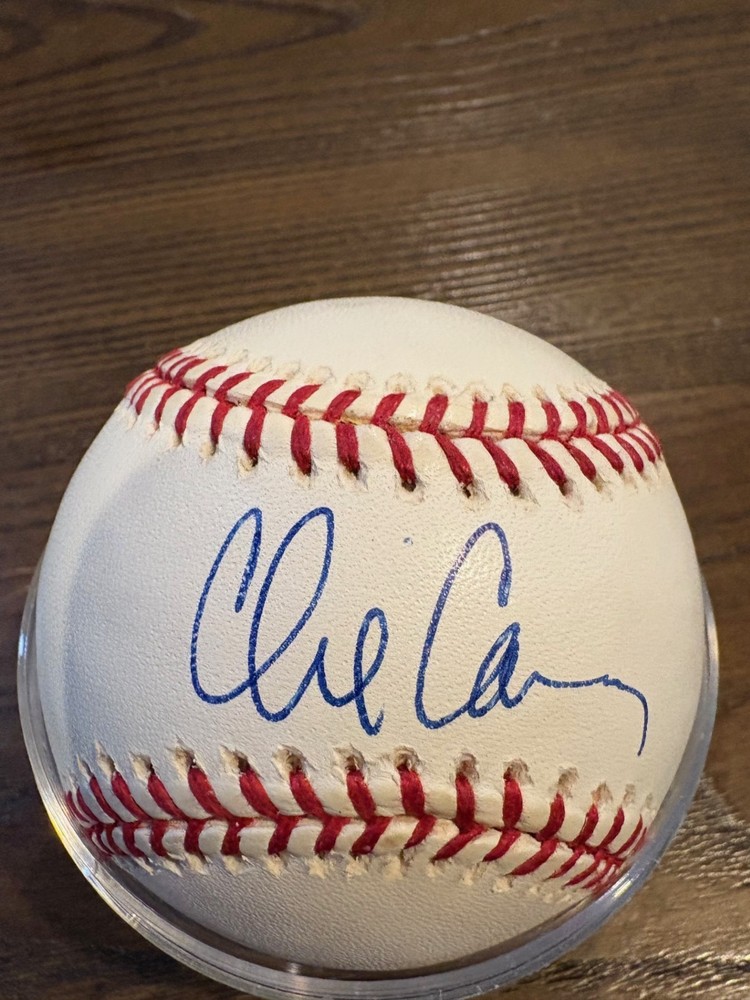 CHIP   CARAY     MLB      SIGNED     BASEBALL