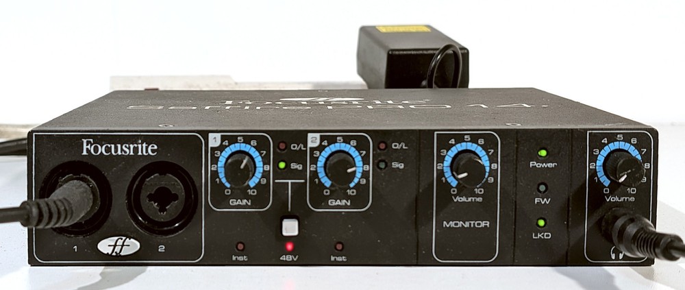 🔥【PRO TESTED】Focusrite Saffire Pro 14 Firewire Audio Interface! MIDI💥GUARANTY