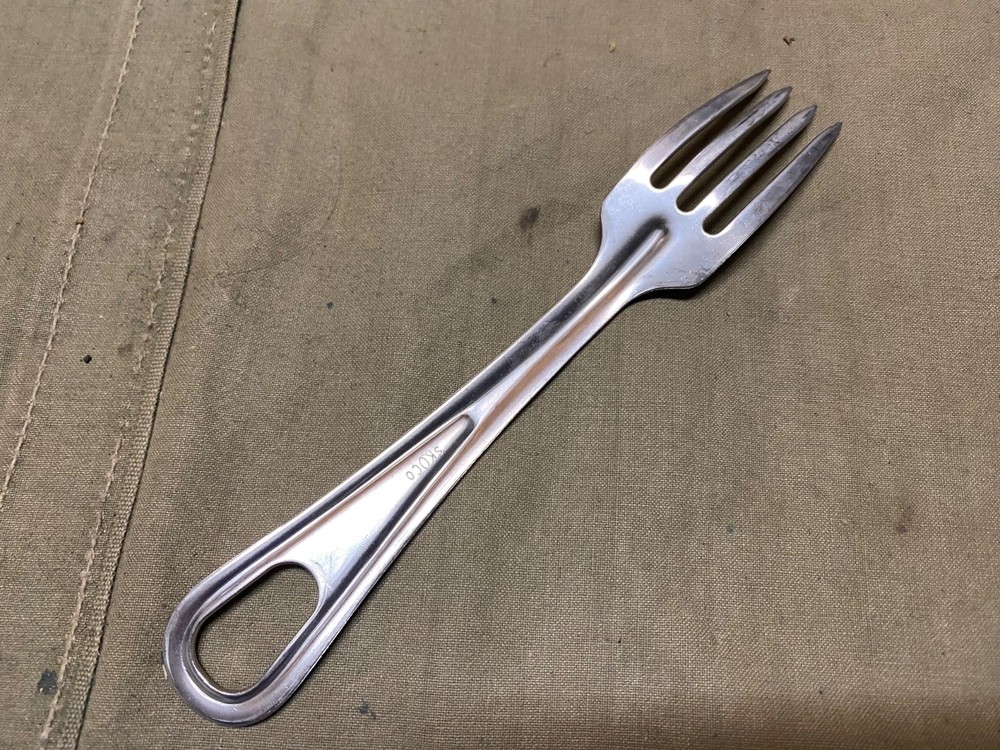 ORIGINAL WWII US ARMY MESS KIT FORK UTENSIL