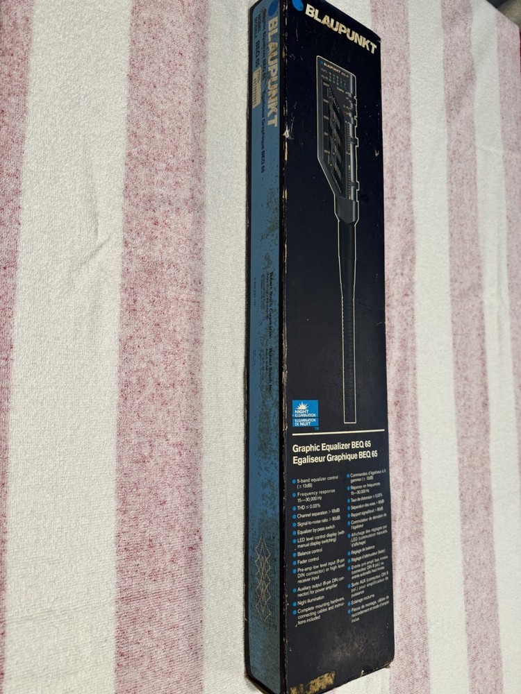 blaupunkt equalizer BEQ 65 VINTAGE GREAT CONDITION
