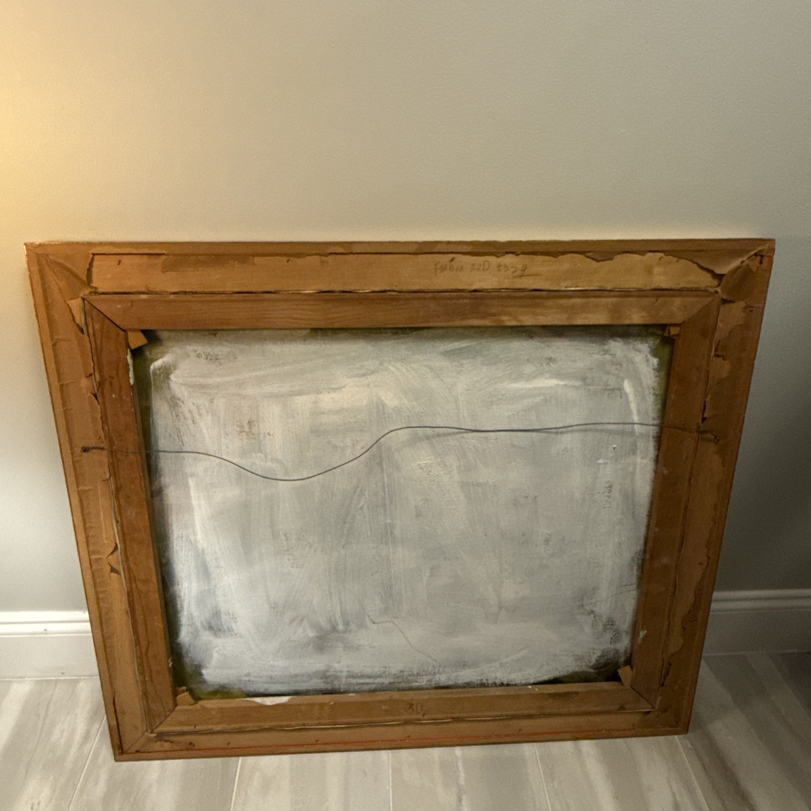 Vintage Florida Landscape Original Oil Painting On Canvas Framed Signed Rosen