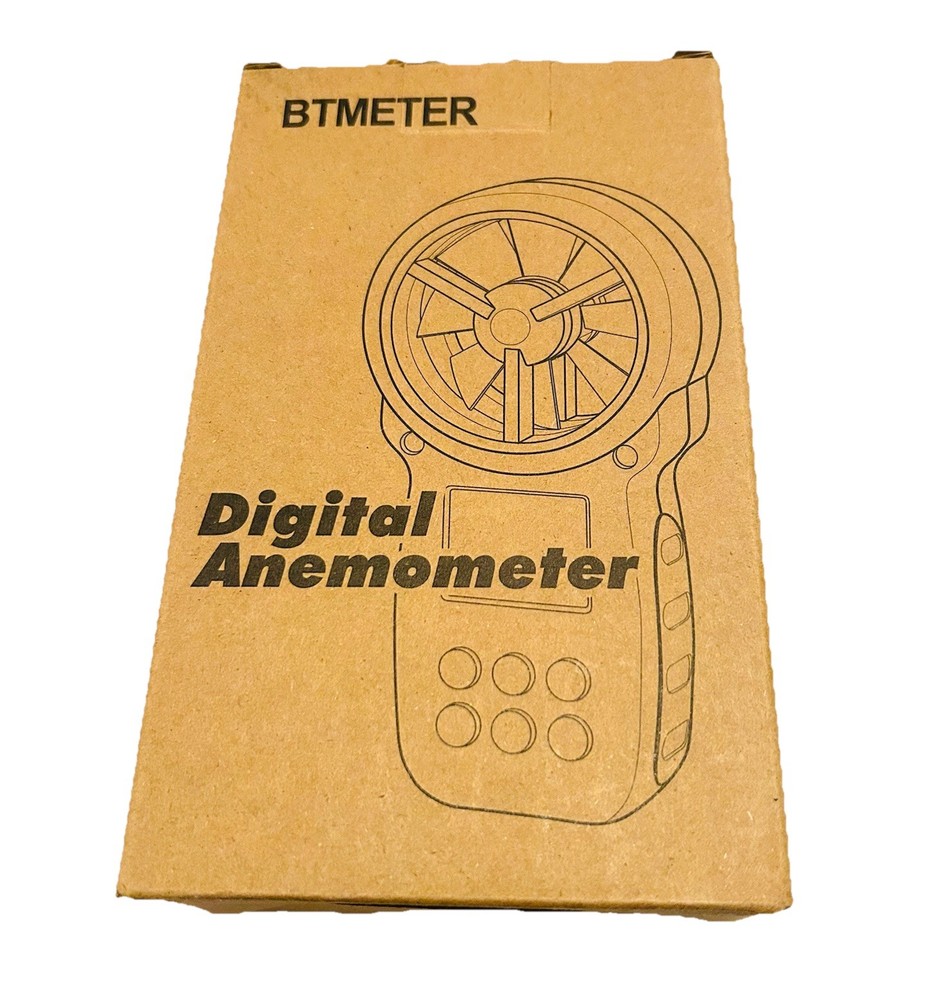 Digital Anemometer ( BT-100 ) Wind Speed Range/ Temperature Range- Brand New