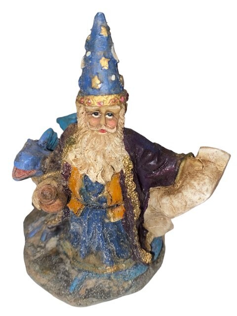 Dragon & Wizard Collection of Figures & Snowglobe