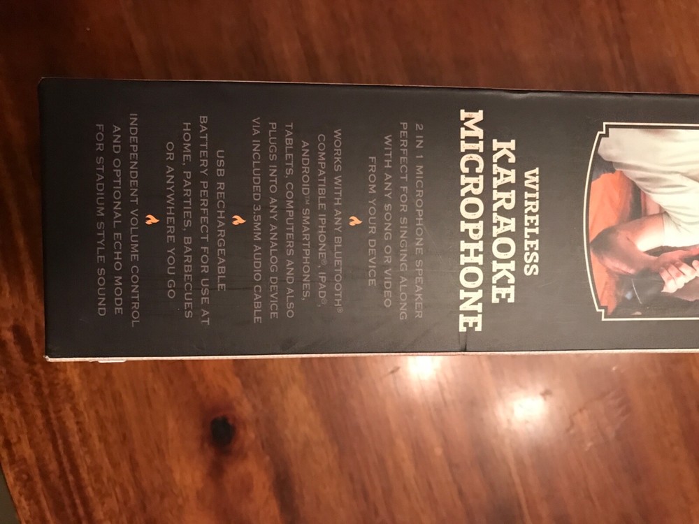 wireless karaoke microphone