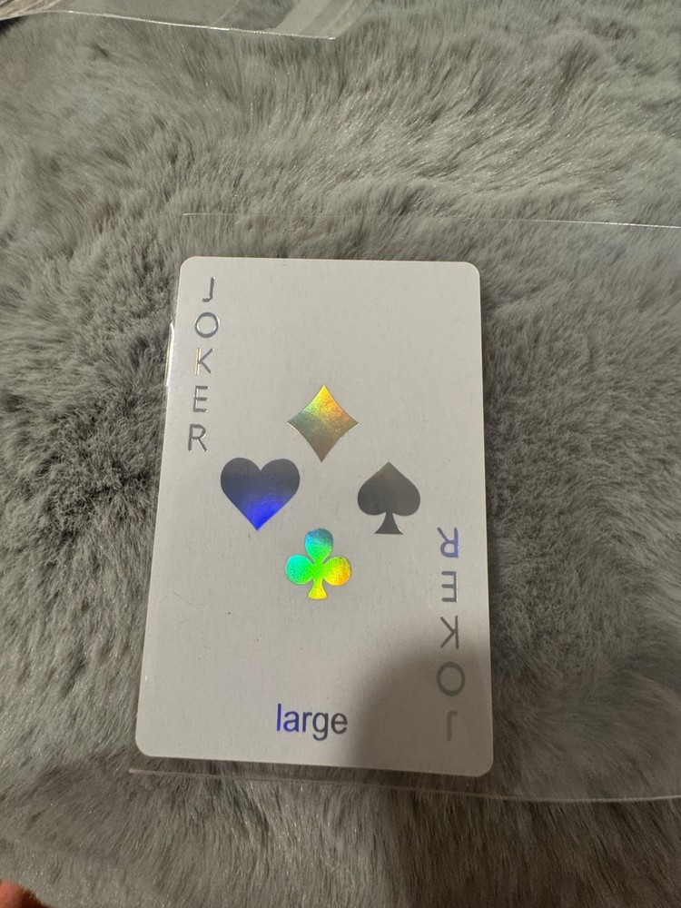 Dior JOY Playing Cards Authentic
