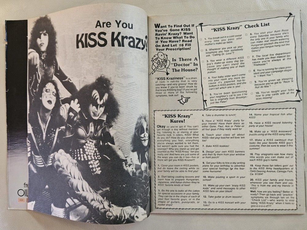 16 Magazine September 1979 KISS, ROLLERS, GIBB, CASSIDY, VAN HALEN