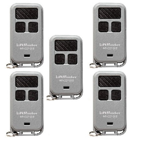 Liftmaster PPK3M, 5-Pack Passport MAX 3-Button KeyChain Remote Control