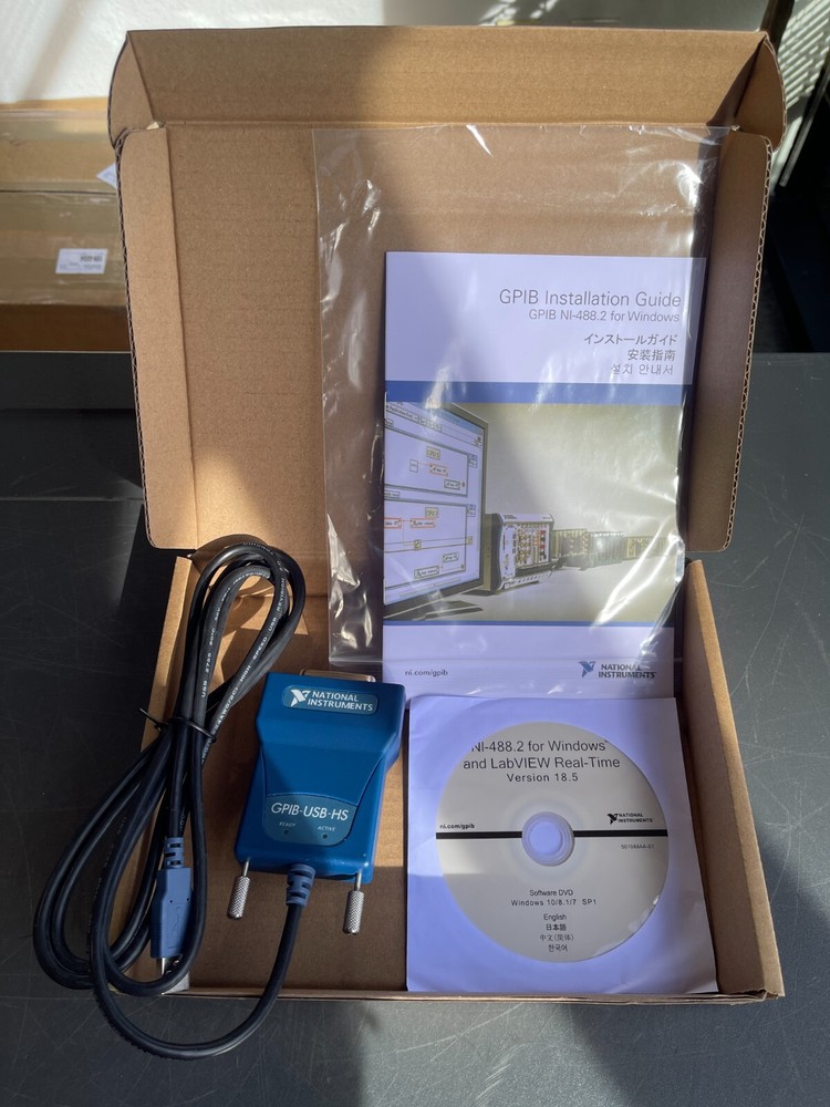 National Instrumens Ni Interface Adapter Controller Ieee 488 Gpib-Usb-Hs