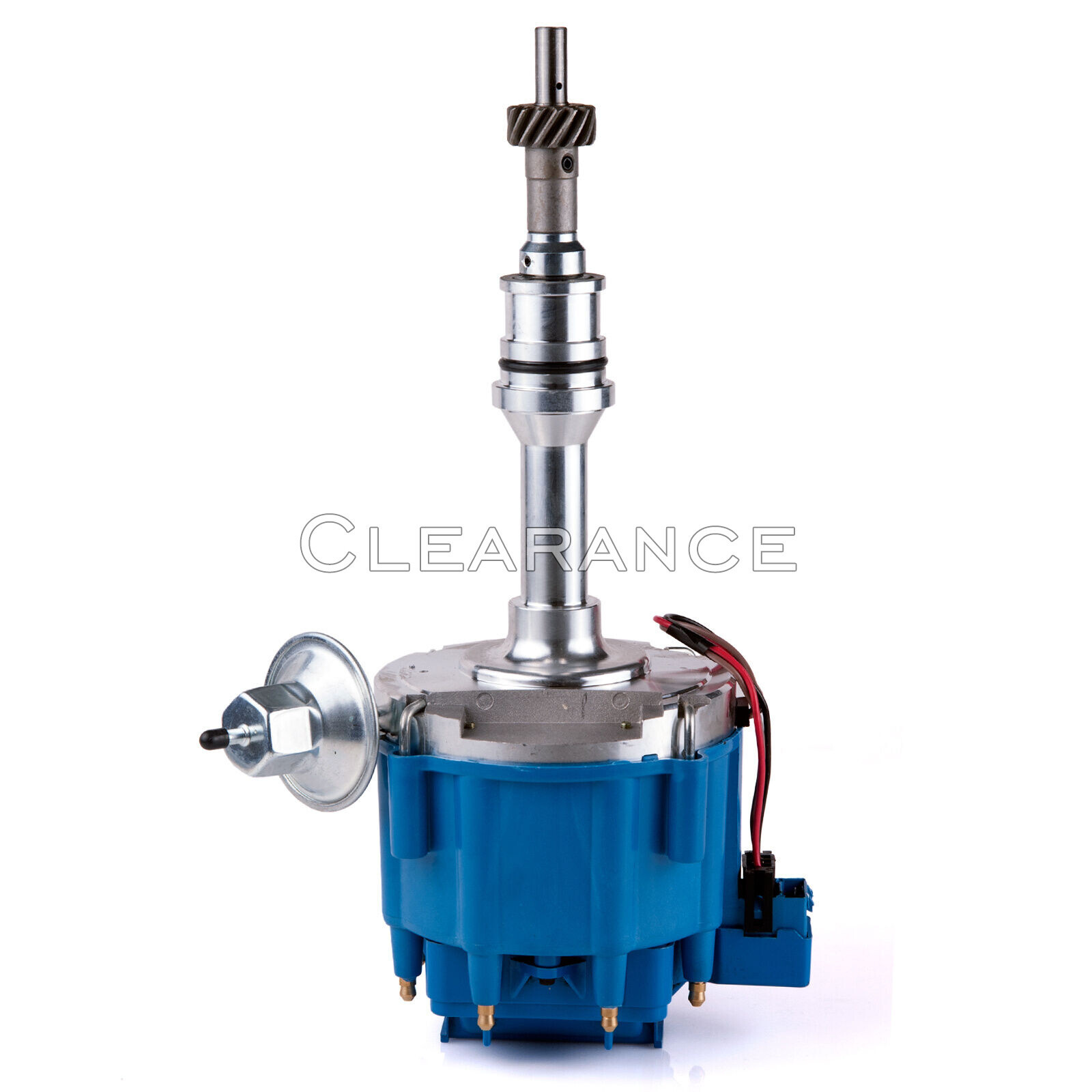 SBF Ford Small Block 260 289 302 HEI Ignition Blue Cap Distributor w/ 65K Coil