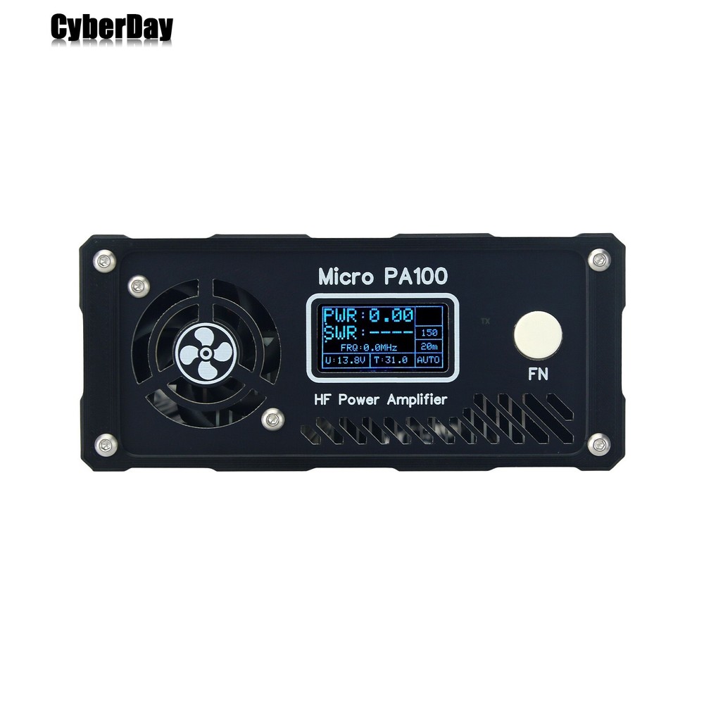 Micro PA100 100W Shortwave HF Power Amplifier Intelligent Portable LPF Filter