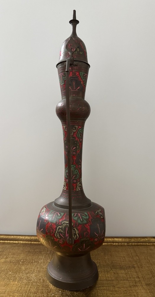Brass Mughal Styled Surahi Multipurpose Jug