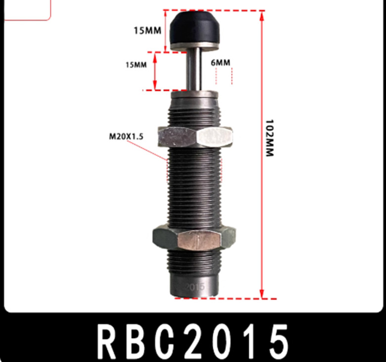 1pcs SMC RBC2015 profile buffer