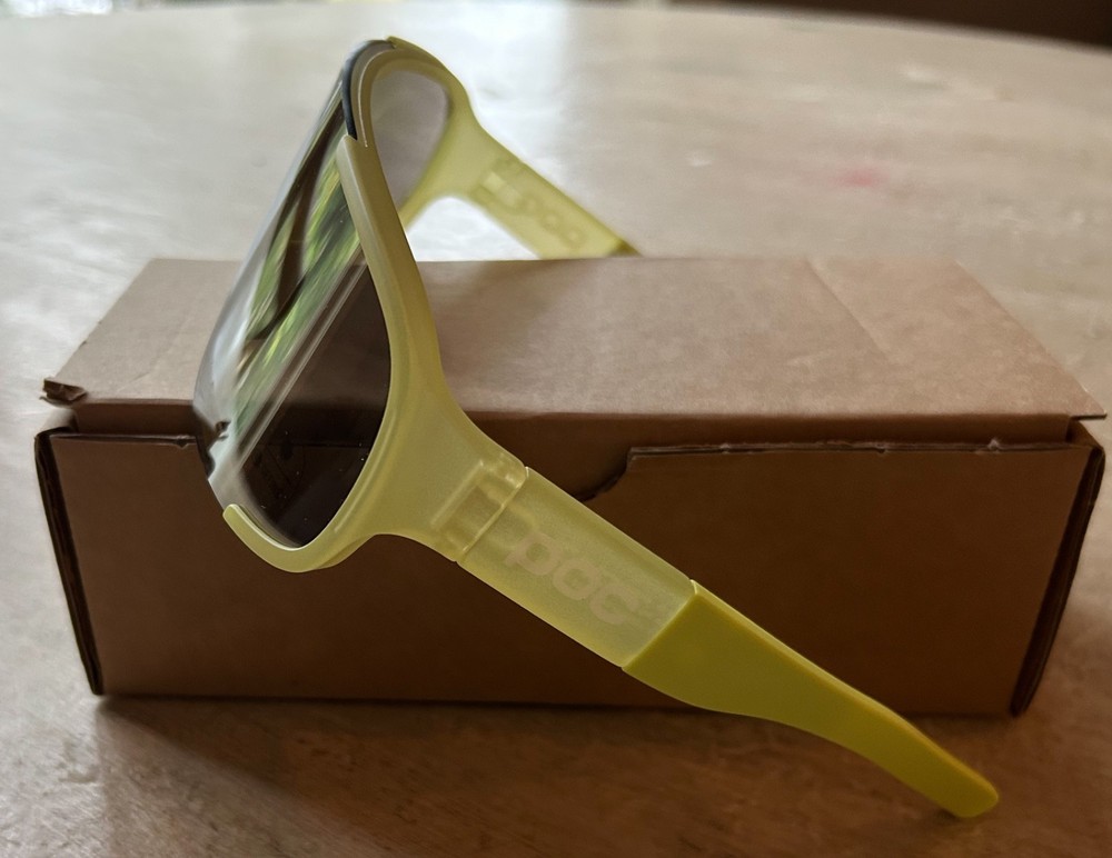 POC Aspire Performance Sunglasses Lemon Clarite Translucent