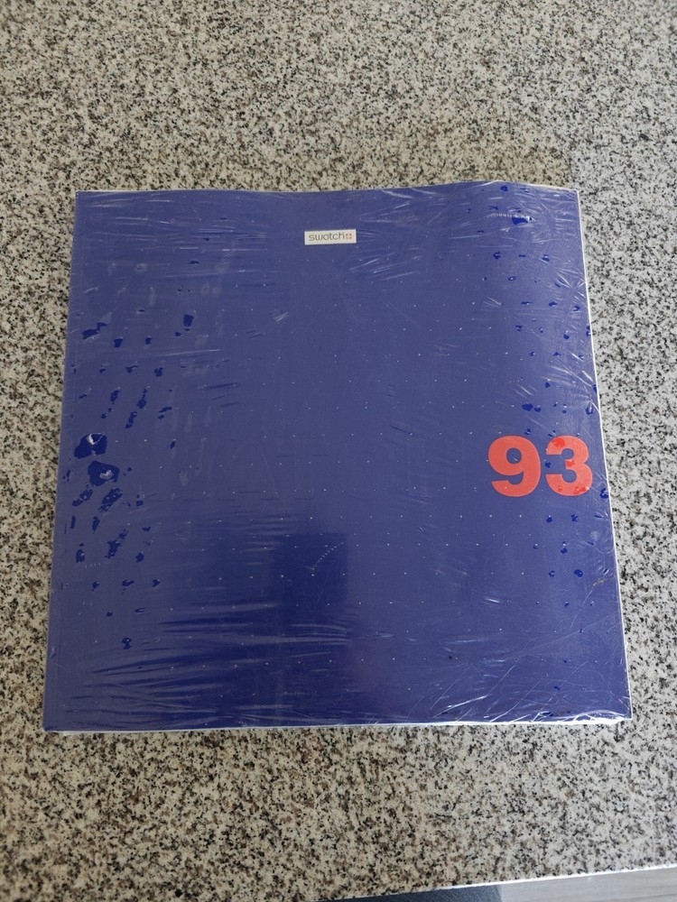Swatch 1993 Catalogue Watch Catalog Book