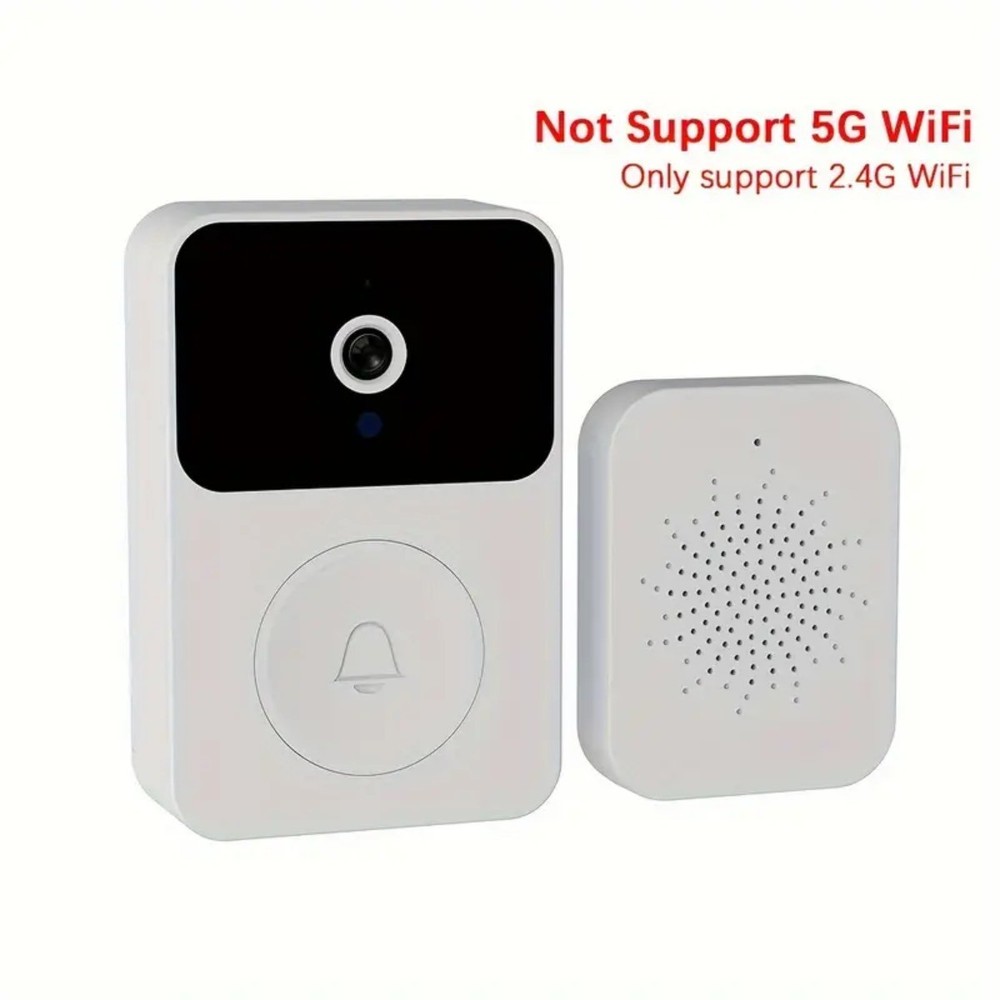 Security Smart WiFi Doorbell Intercom Video Camera Door Ring Bell Chime