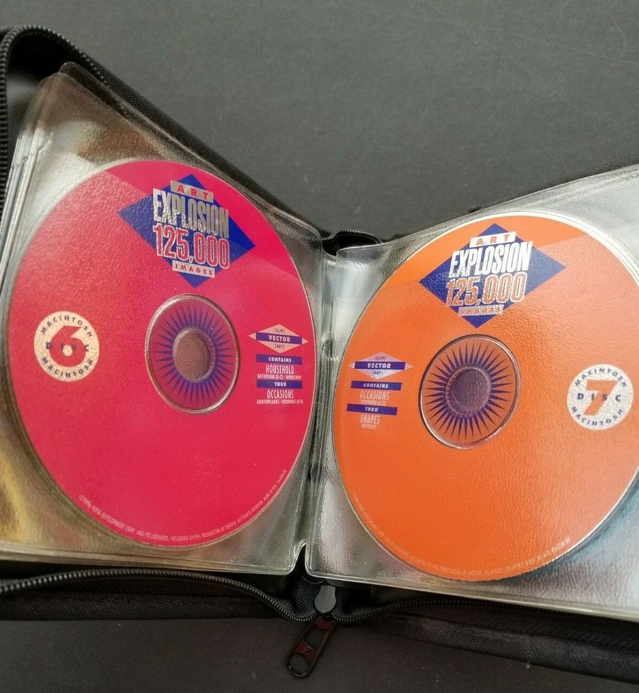 Art Explosion Images for Mac Nova Development