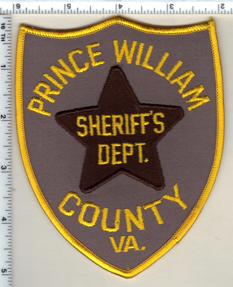 Prince William County Sheriff's Dept. (Virginia) Shoulder Patch from 1987