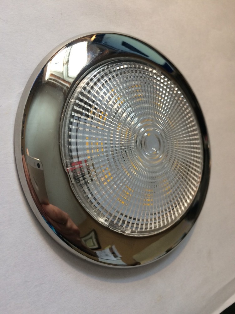 Dome Light 3 3/4” Ceiling Light LED Soft warm White 16 LED’s New