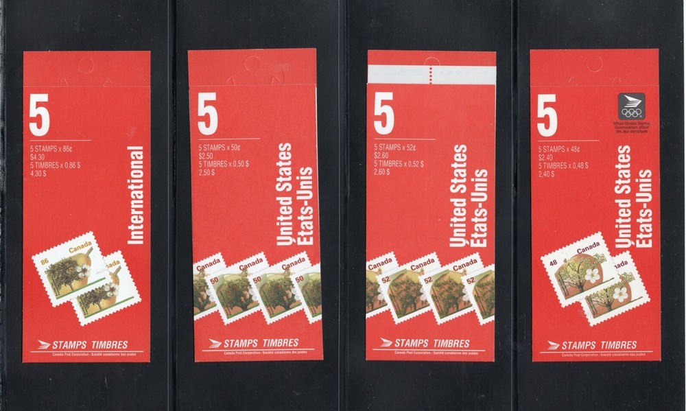CANADA MINT NH STAMP COLLECTION COMPLETE BOOKLETS #2