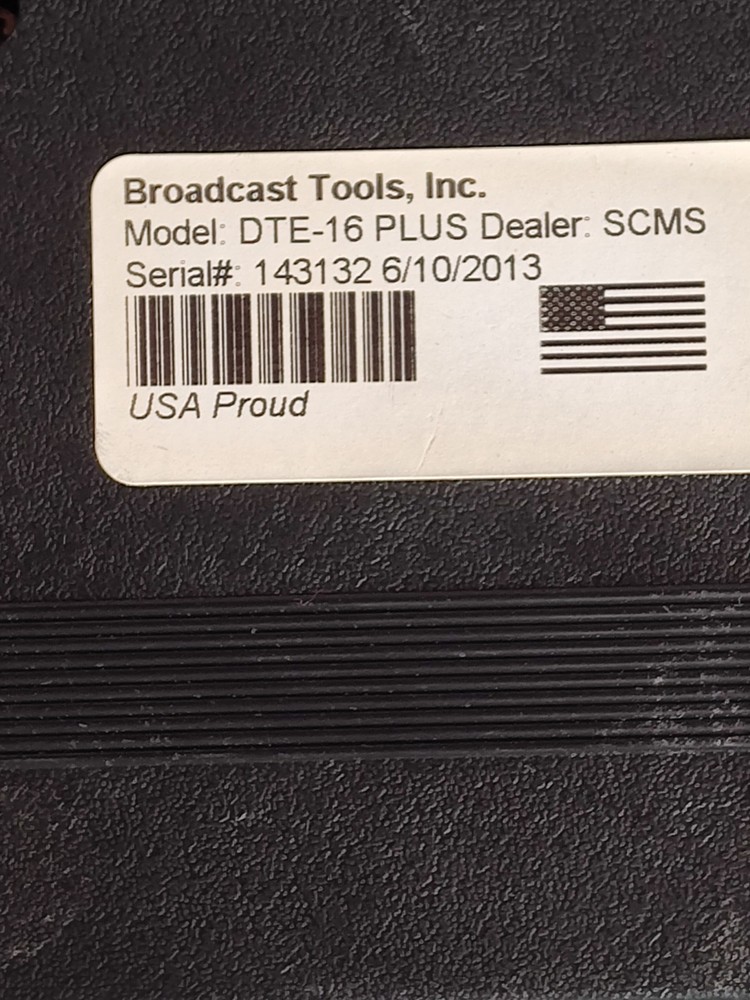 Broadcast Tools DTE-16 plus 16 ch DTMF encoder