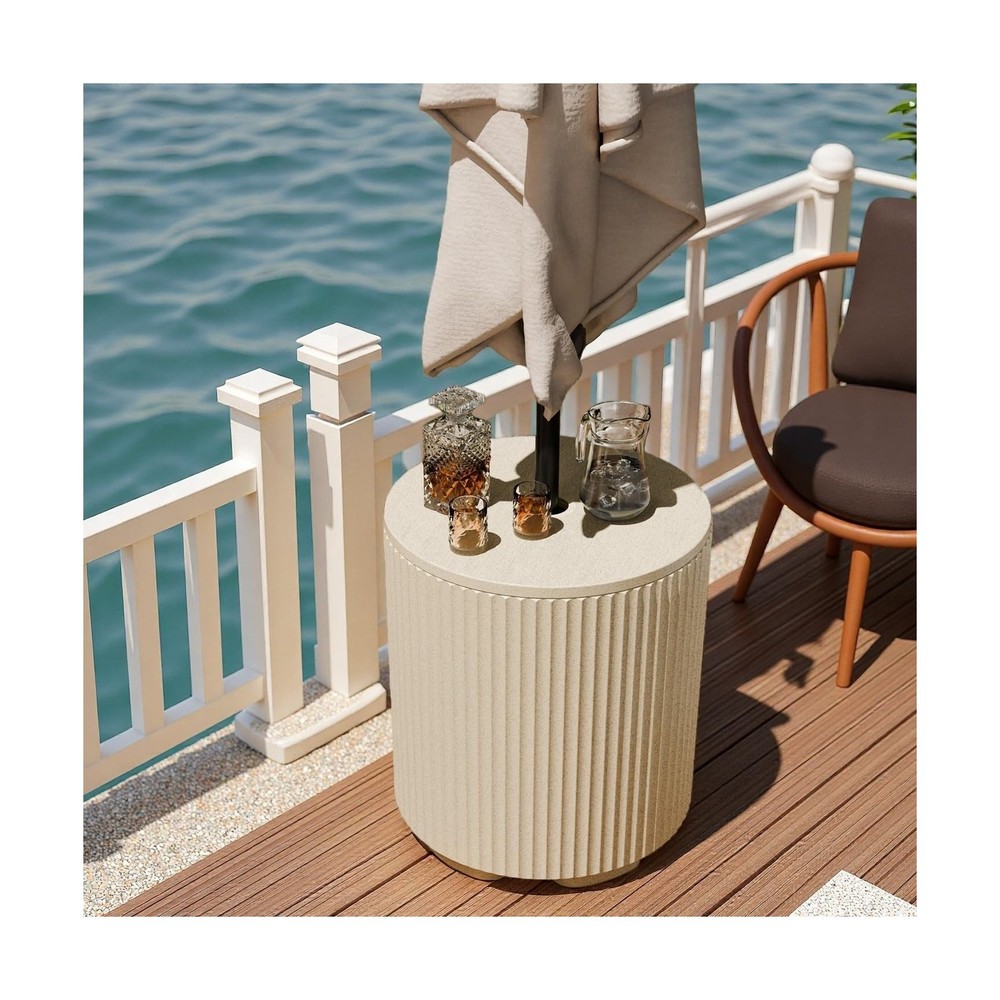 Outdoor Umbrella Base Beige