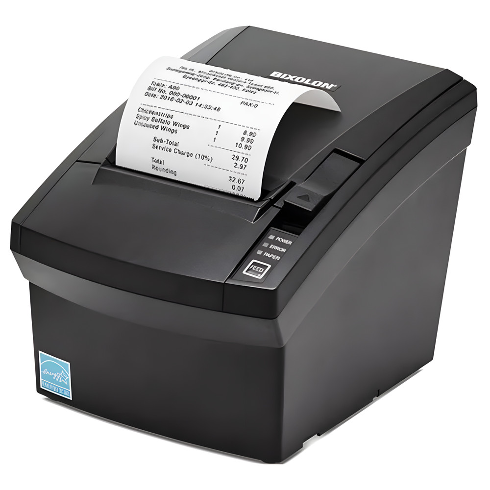Bixolon SRP-330 II Receipt Printer (USB/Eth, Auto Cutter, PS, Cable & Roll)