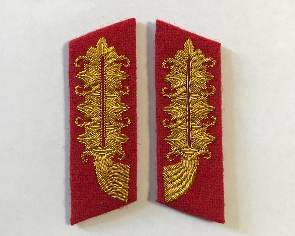 WW2 GERMAN ARMY Field marshall COLLAR TABS pair