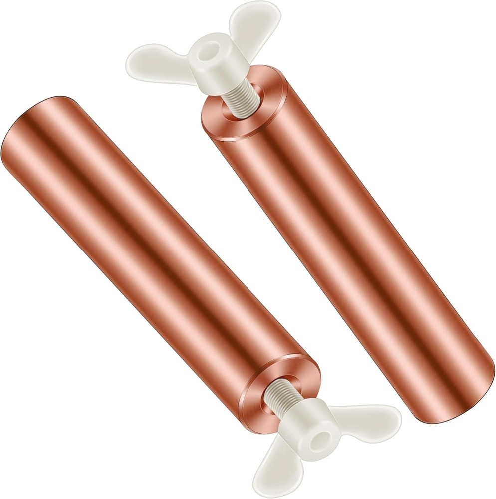 Eco-Friendly Solar Copper Anodes 4.13" L for Effective Pool Cleaning - 2 Pack