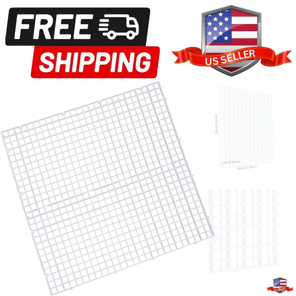 Aquarium Plastic Grid Divider Tray Egg Crate,Grid Isolate Board Divider Fish ...